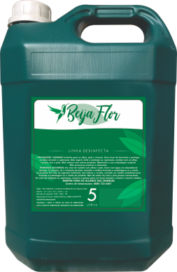 Linha Desinfetante Beija Flor 5 litros